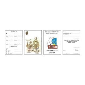 Legitymacja Zucha ZHR- żeńska