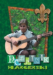 Notatnik harcerski - Magda gitara liście